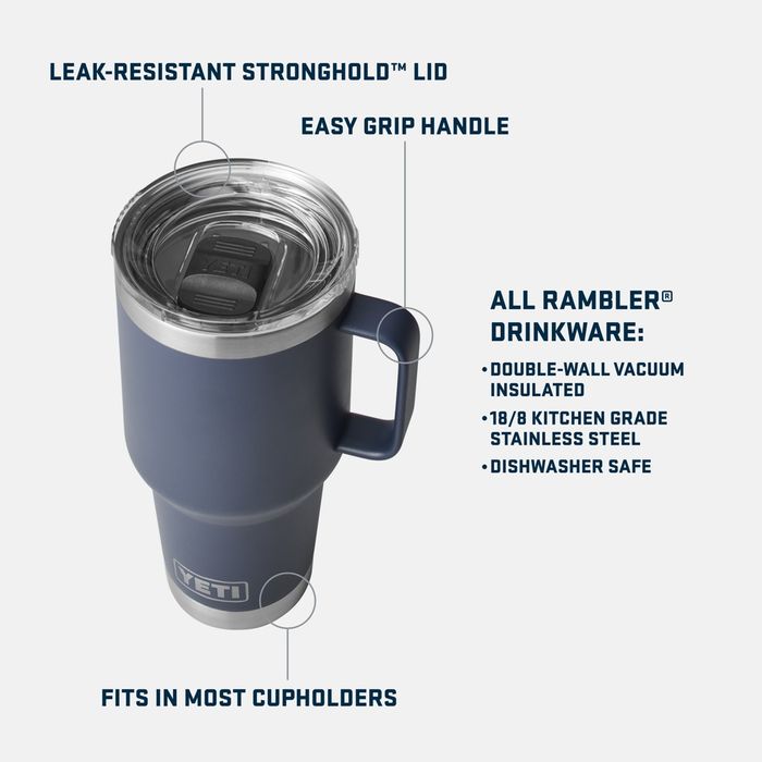 YETI Rambler Travel Mug 887 ml duży kubek termiczny
