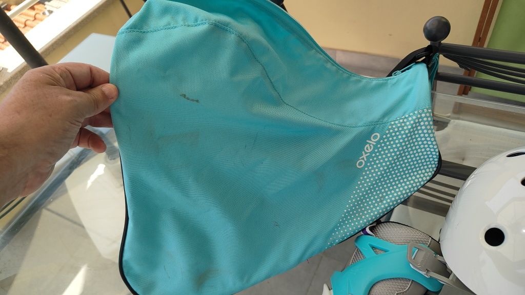 Patins + proteções OXELO