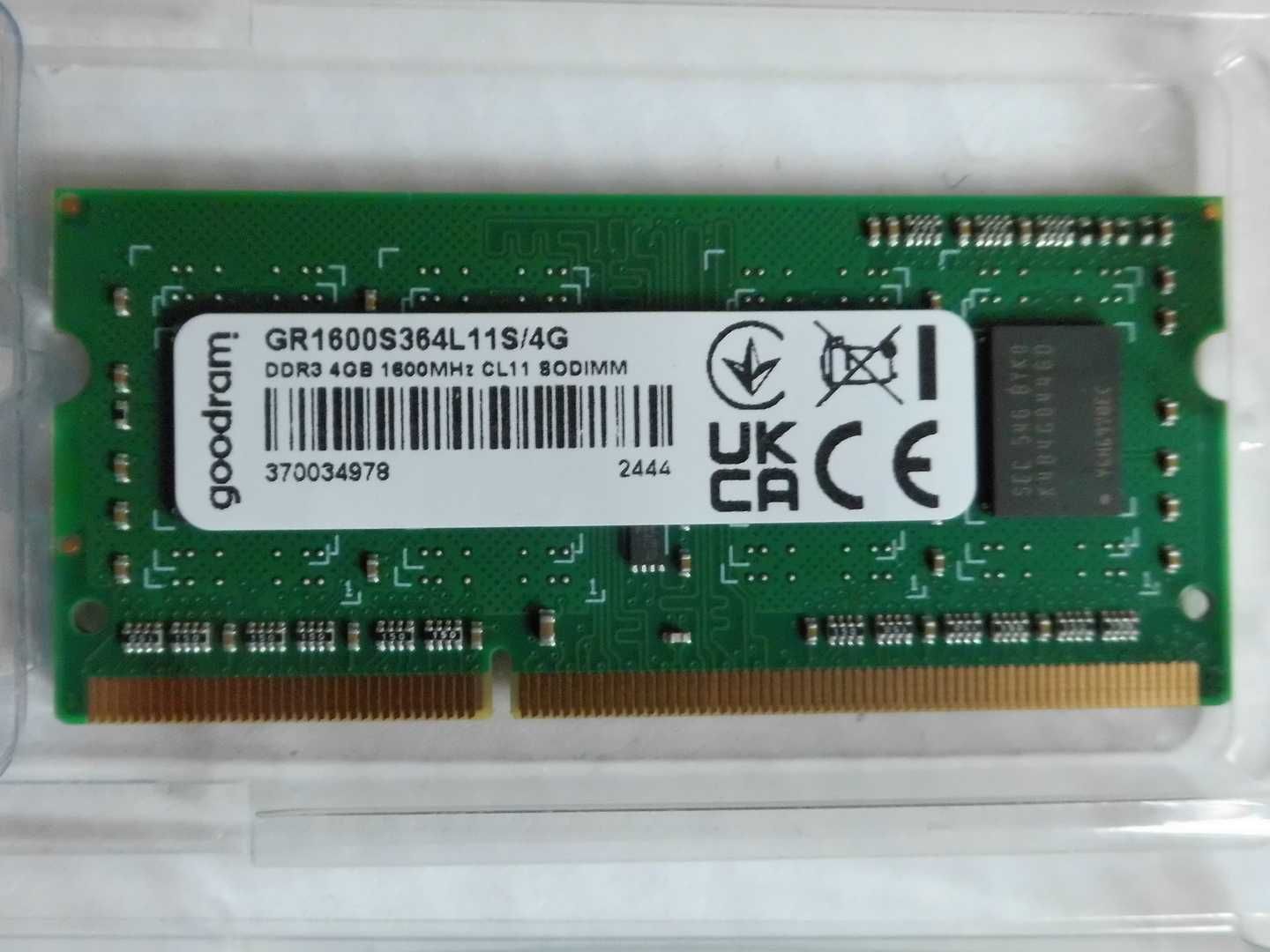 pamięć ram ddr3 sodimm 2x 4GB