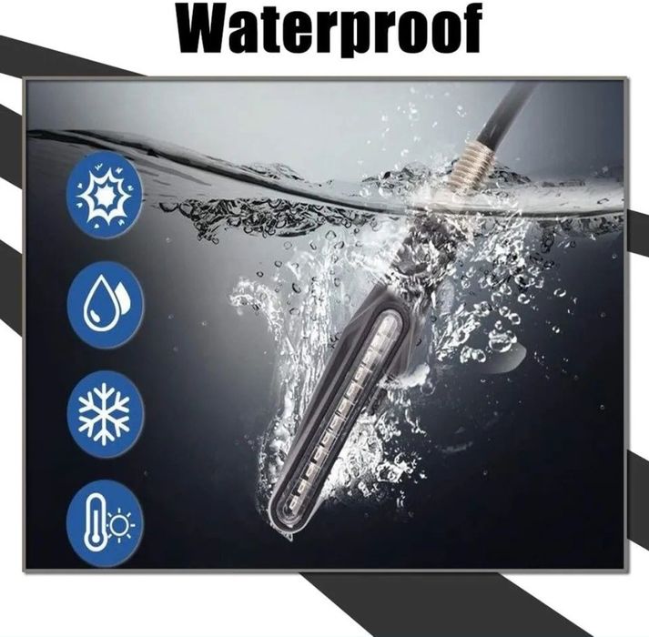 Sinalisadores LED (piscas) universais! 4 por 12,99€.