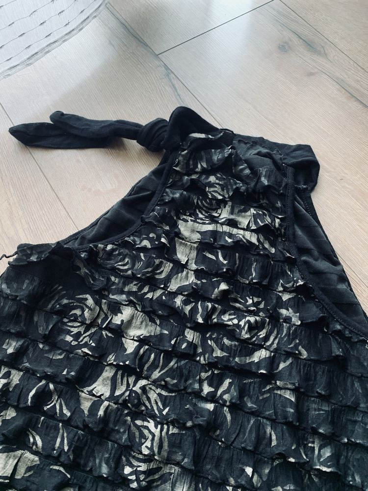 Sukienka mini czarna (XS)