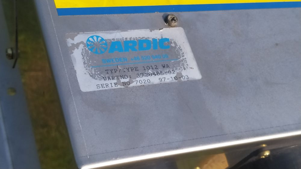 Nagrzewnica/chłodnica na jacht łódź kamper Ardic