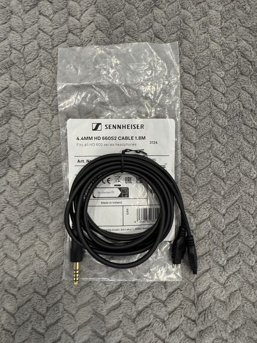 Балансний кабель 4.4 мм для Sennheiser HD600, HD650, HD660S