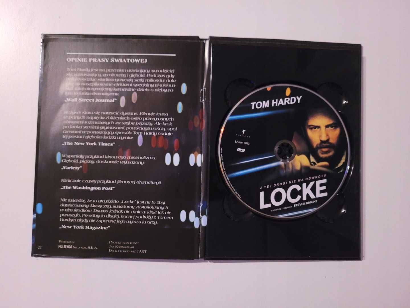 Film DVD Locke Płyta DVD