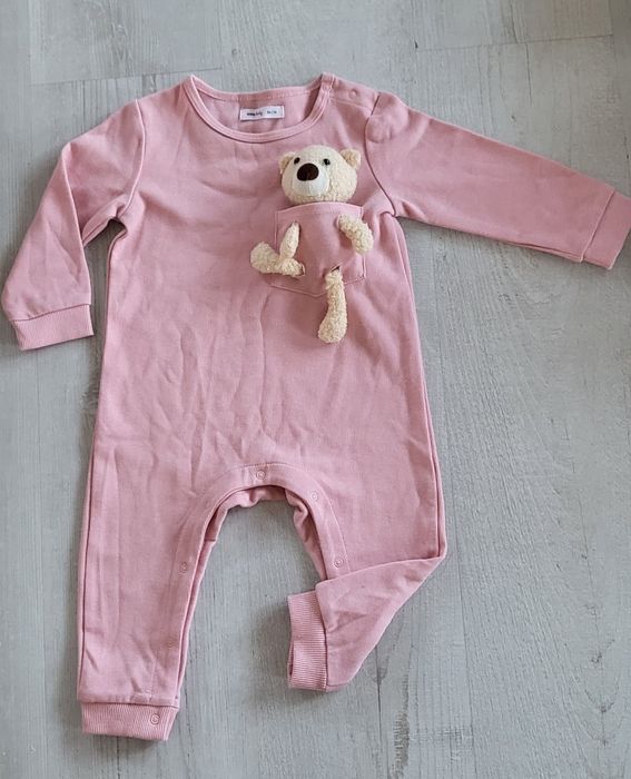 Pajac z misiem dla dziewczynki