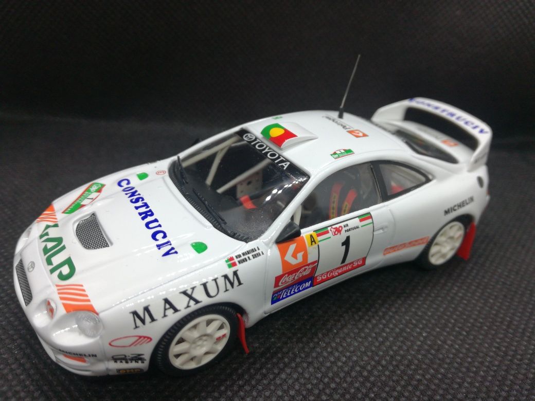 Miniatura 1/42 Toyota Celica Gt Four-Rally de Portugal-1996-R.Madeira