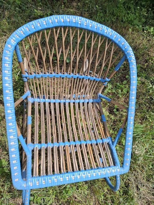 Кресло -качалка из лозы