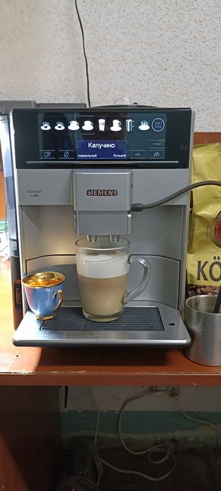 Кофемашина Siemens EQ6 из Германии.