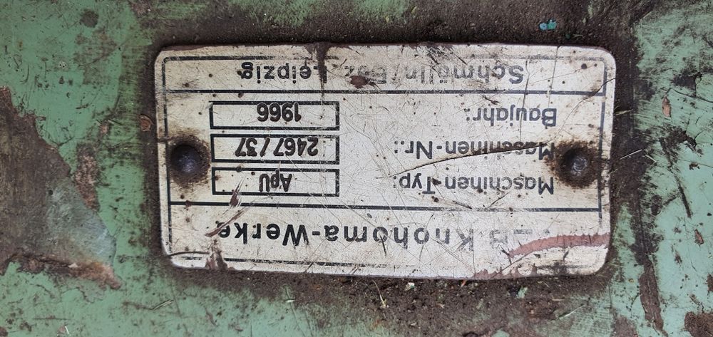 Frezarka uniwersalna FWA 39 stół 1600x400 mm + glowica pozioma skretna