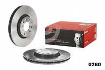 Brembo 09.9369.11 Tarcza hamulcowa Astra G H Meriva komplet 2x