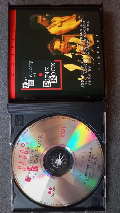 CD The History of Punk Rock
