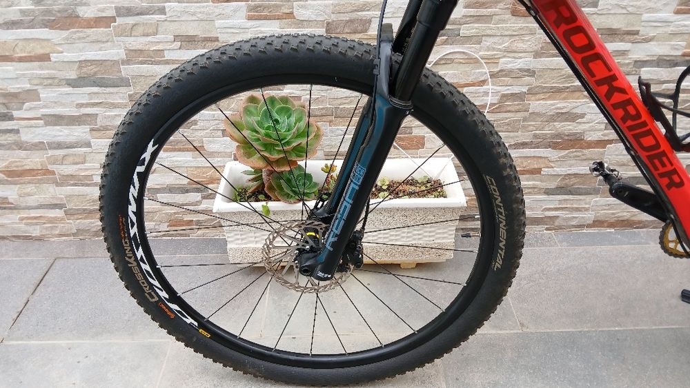 Bicicleta de Btt em Carbono Rockrider XC900, Tamanho :XL 12v Sram,