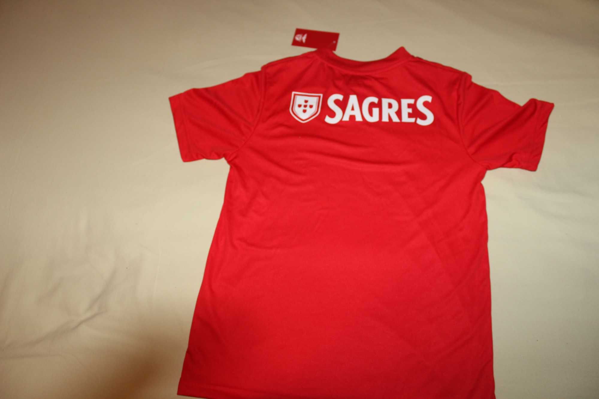 T SHIRT benfica tamanho 14 anos Nova