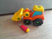 Smiki build&play śrubokręt do skręcania pojazd koparka auto zabawka