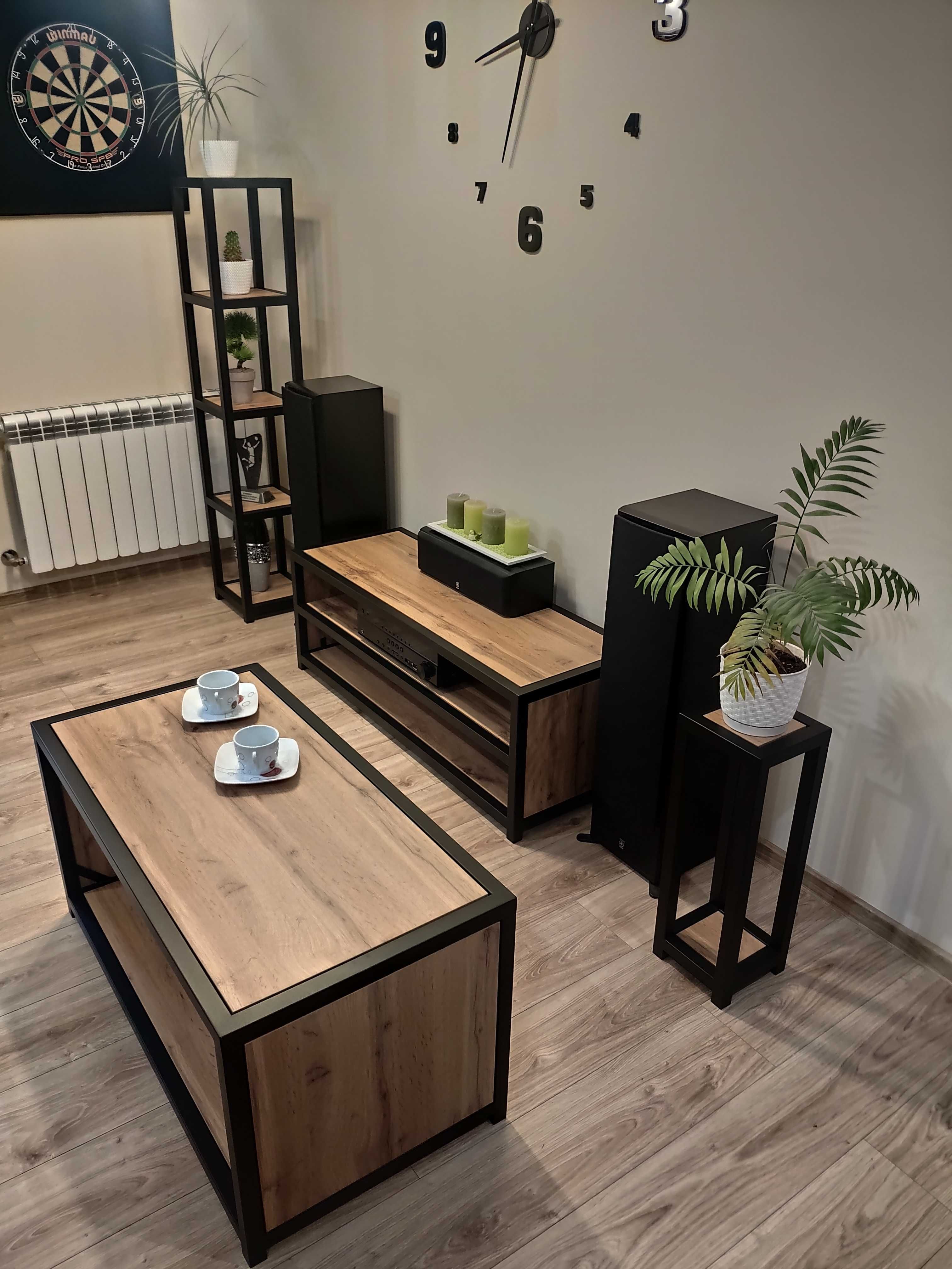Zestaw mebli w stylu loftowym – meble loft Zaweo
