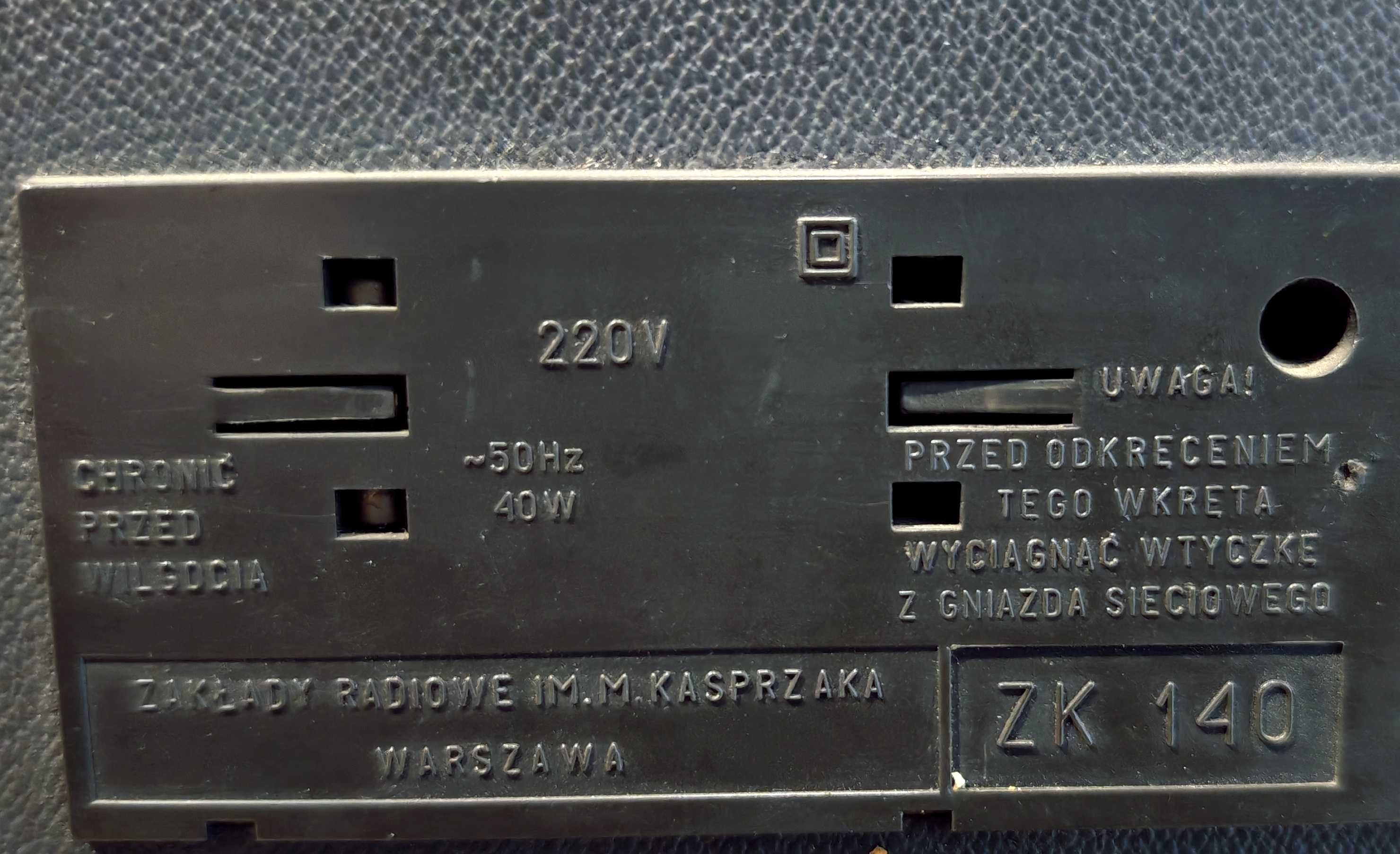 Magnetofon Szpulowy ZK 140 Grundig dla Unitra ZRK + Taśmy Sprawny