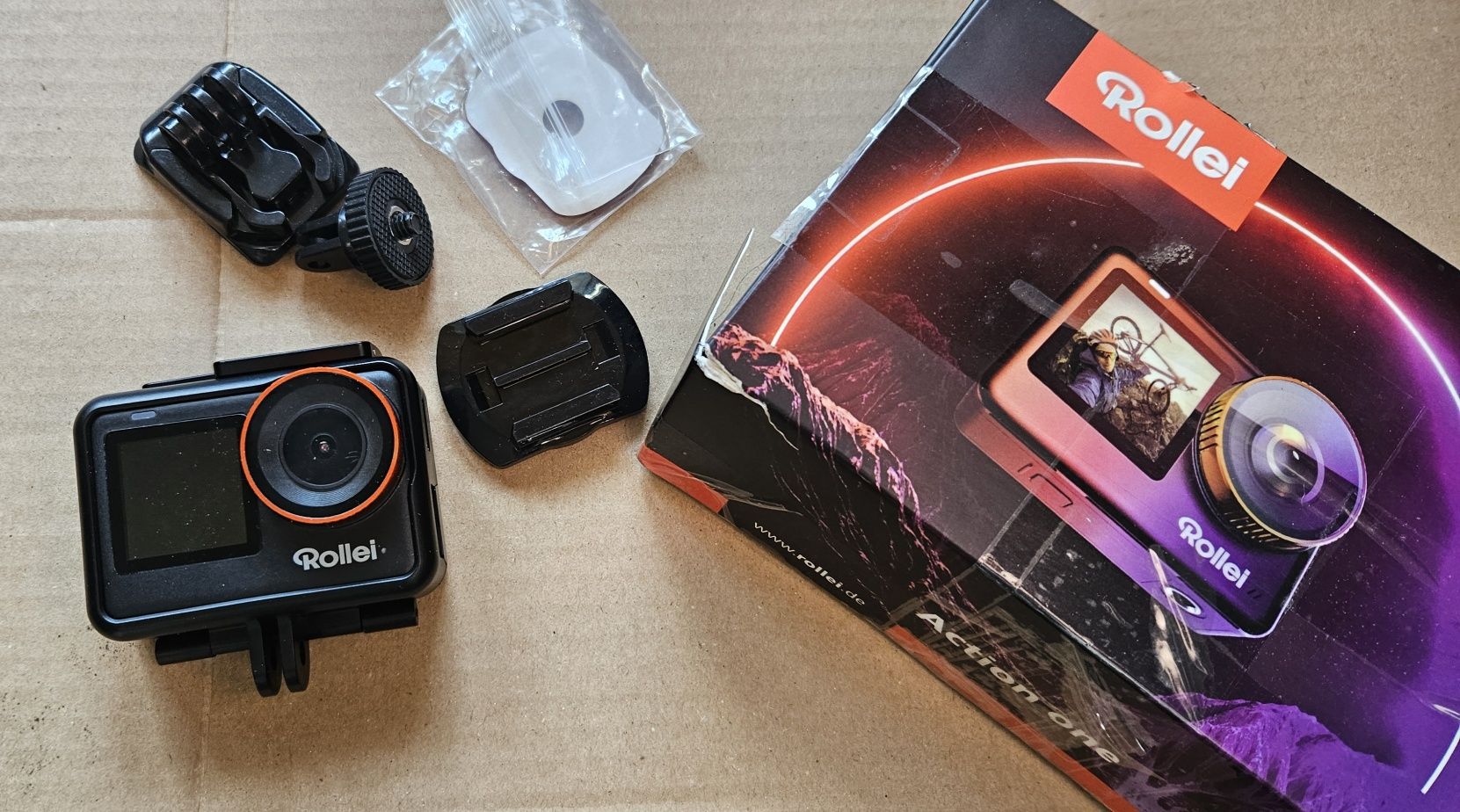 Kamerka sportowa ROLLEI ACTION CAM w doskonałym stanie