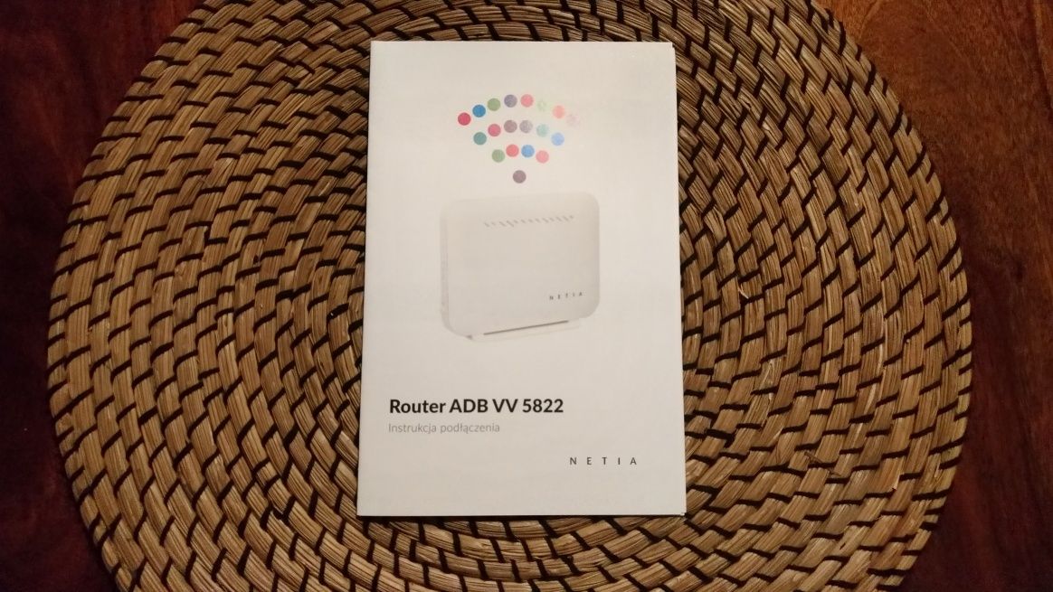 Nowy Router Netia ADB VV 5822