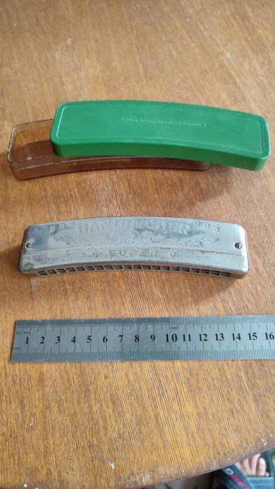 Винтажная губная гармошка