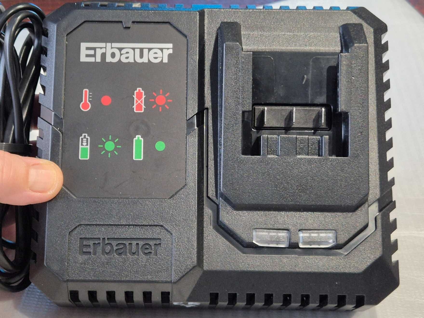 Oryginalna szybka ładowarka ERBAUER EFC18-Li 6A EXT 18V 150W  ER7