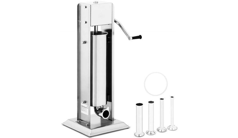 NADZIEWARKA do Kiełbas 7L Profesjonalna Dysze 16,22,32,38 mm Metalowa