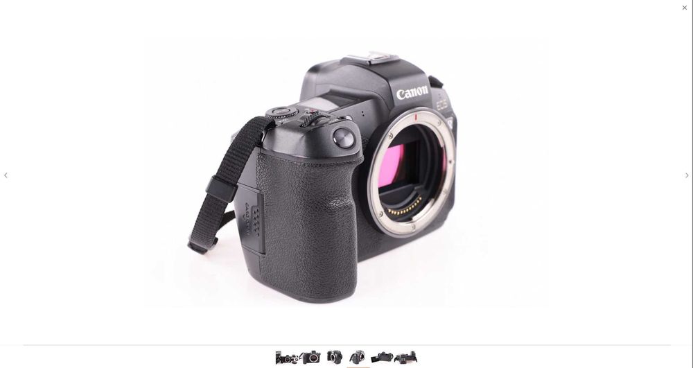 Aparat bezlusterkowy Canon eos R + adapter Canon EF