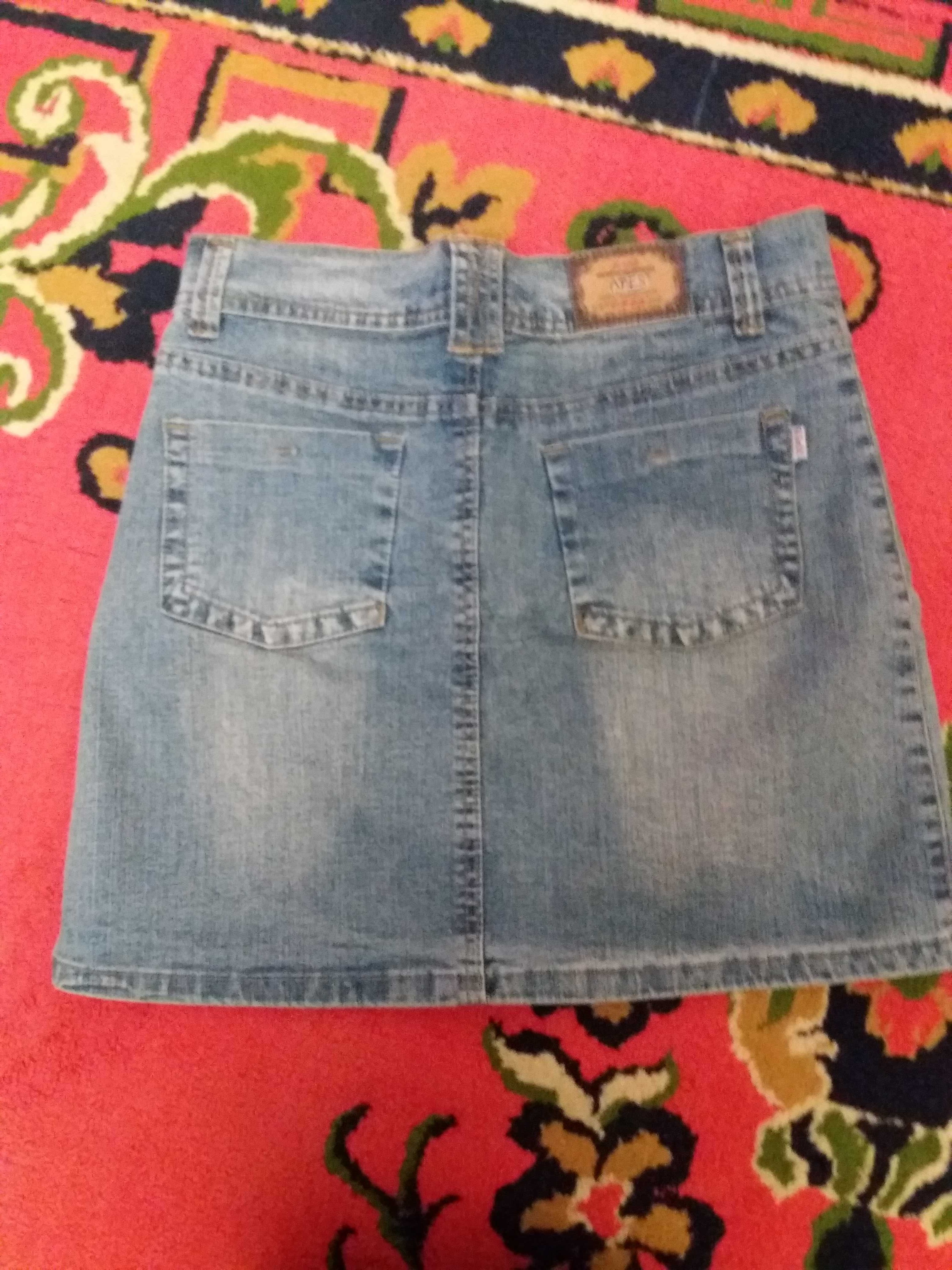 Новая джинсова юбка, размер 27