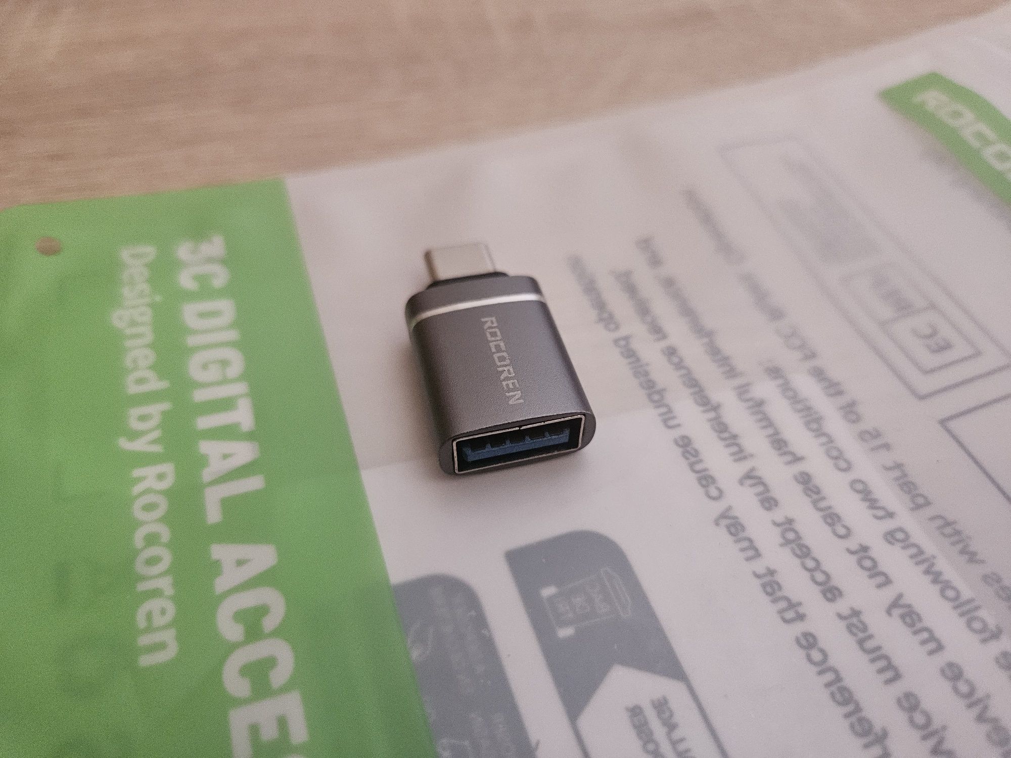 Adapter OTG Rocoren USB-C na USB-A !