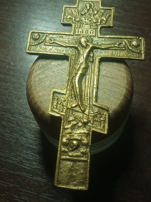 Хрест 19 ст. Бронза