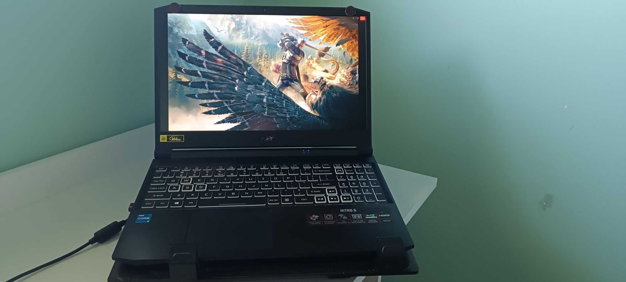 Laptop Acer Nitro 5 Intel i5 11400H GeForce RTX 3060 Stan bardzo dobry