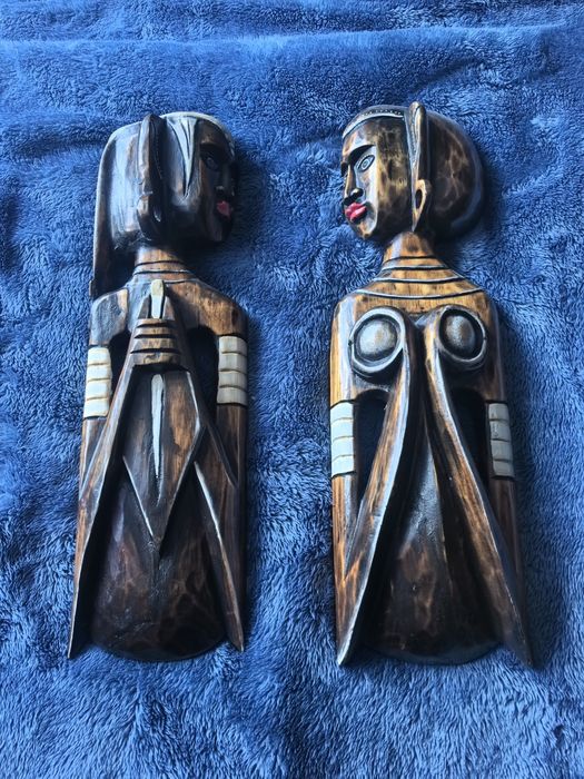 Komplet 2 masek afrykańskich