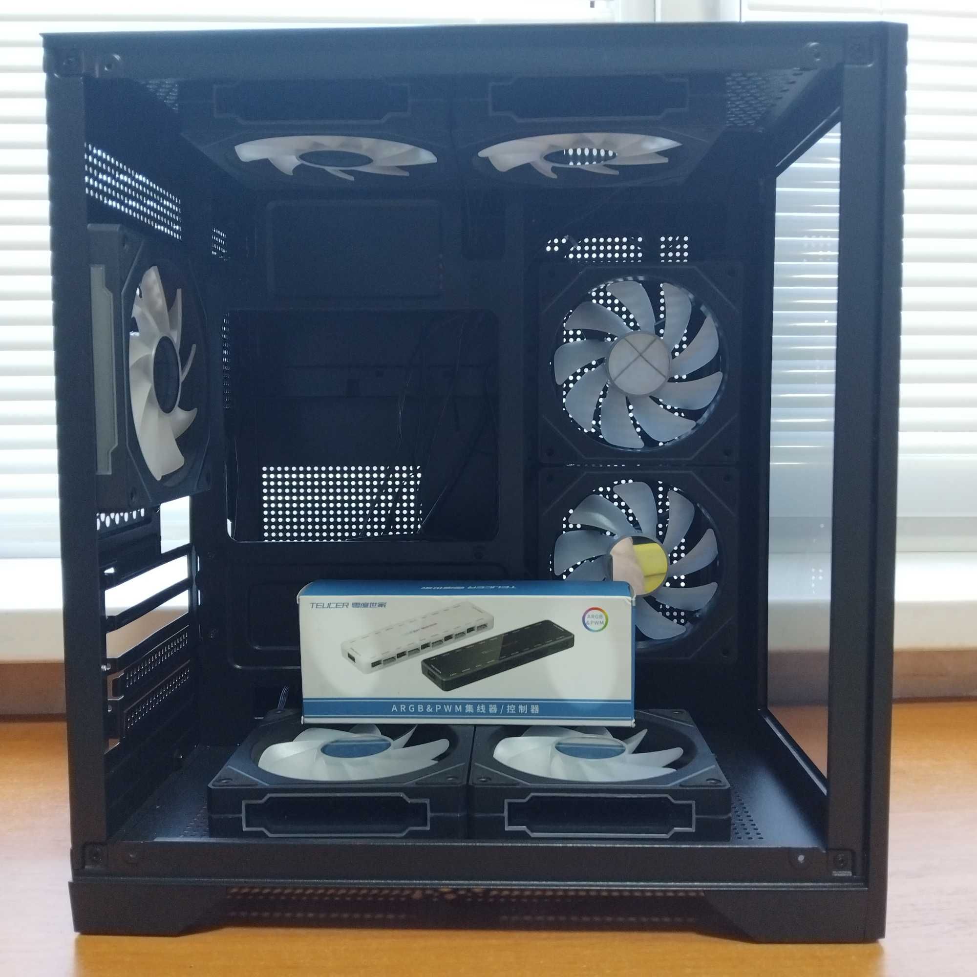 GAMEMAX Infinity Mini (7шт ARGB Fan + Controller с пультом)