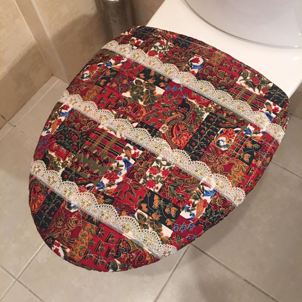 Conjunto toalhas e elementos decorativos para WC - NOVO