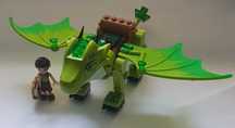 Lego Elves 41176 The Secret Market Place - Zielony smok