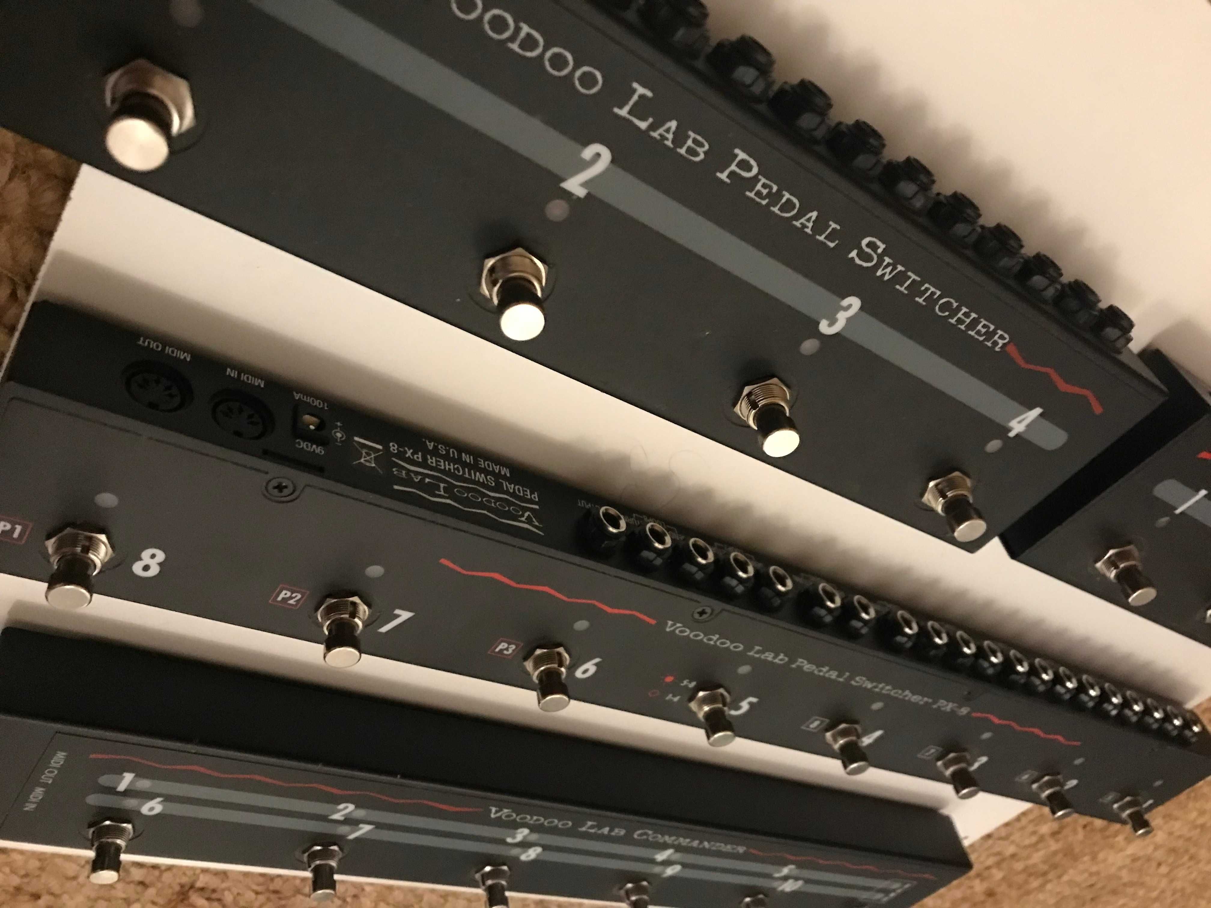 Voodoo Lab Pedal Switcher and Commander Set