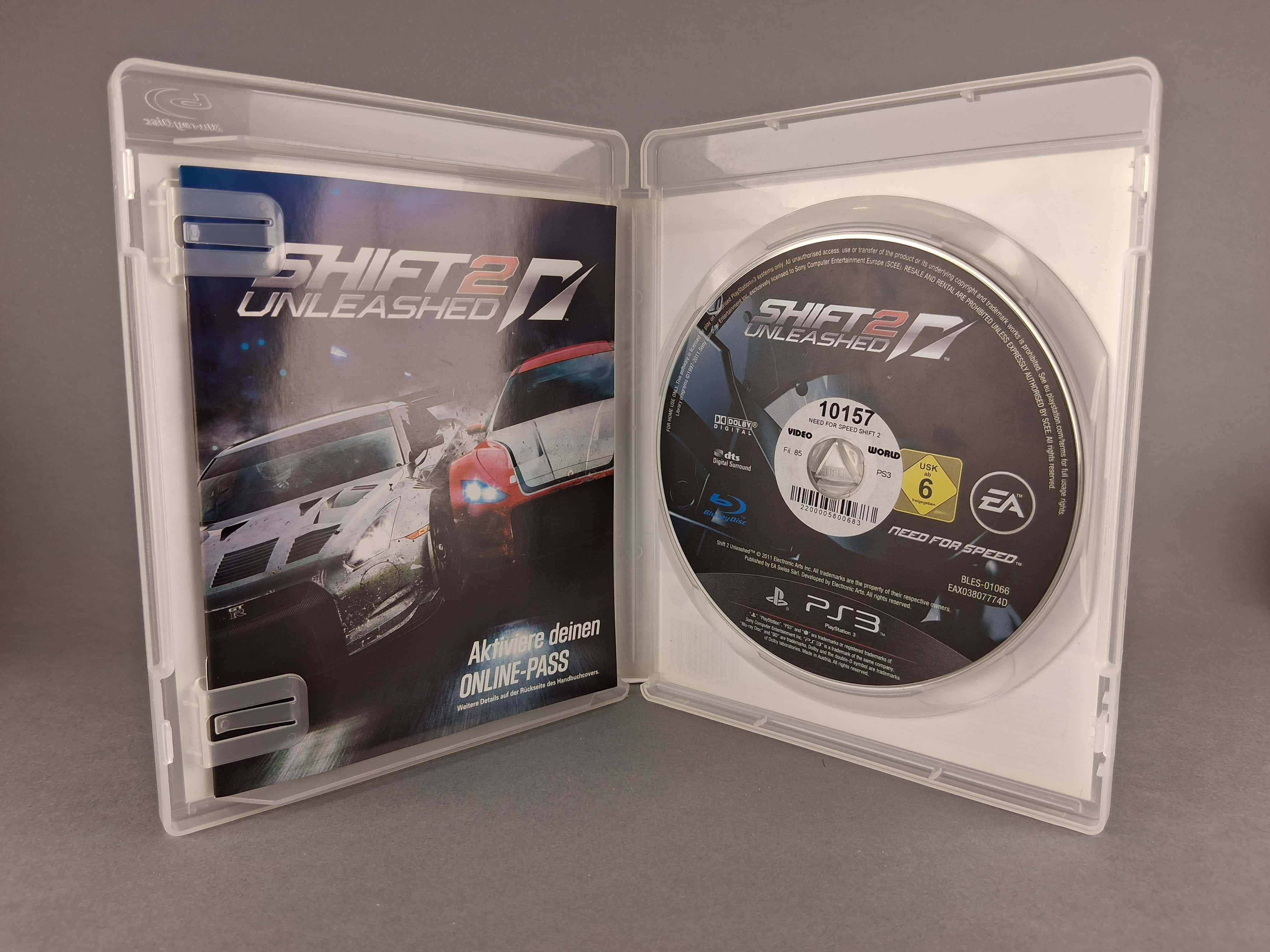 N003 Need For Speed Shift 2 Unleashed PS3 Gra Wyścigowa Symulacja