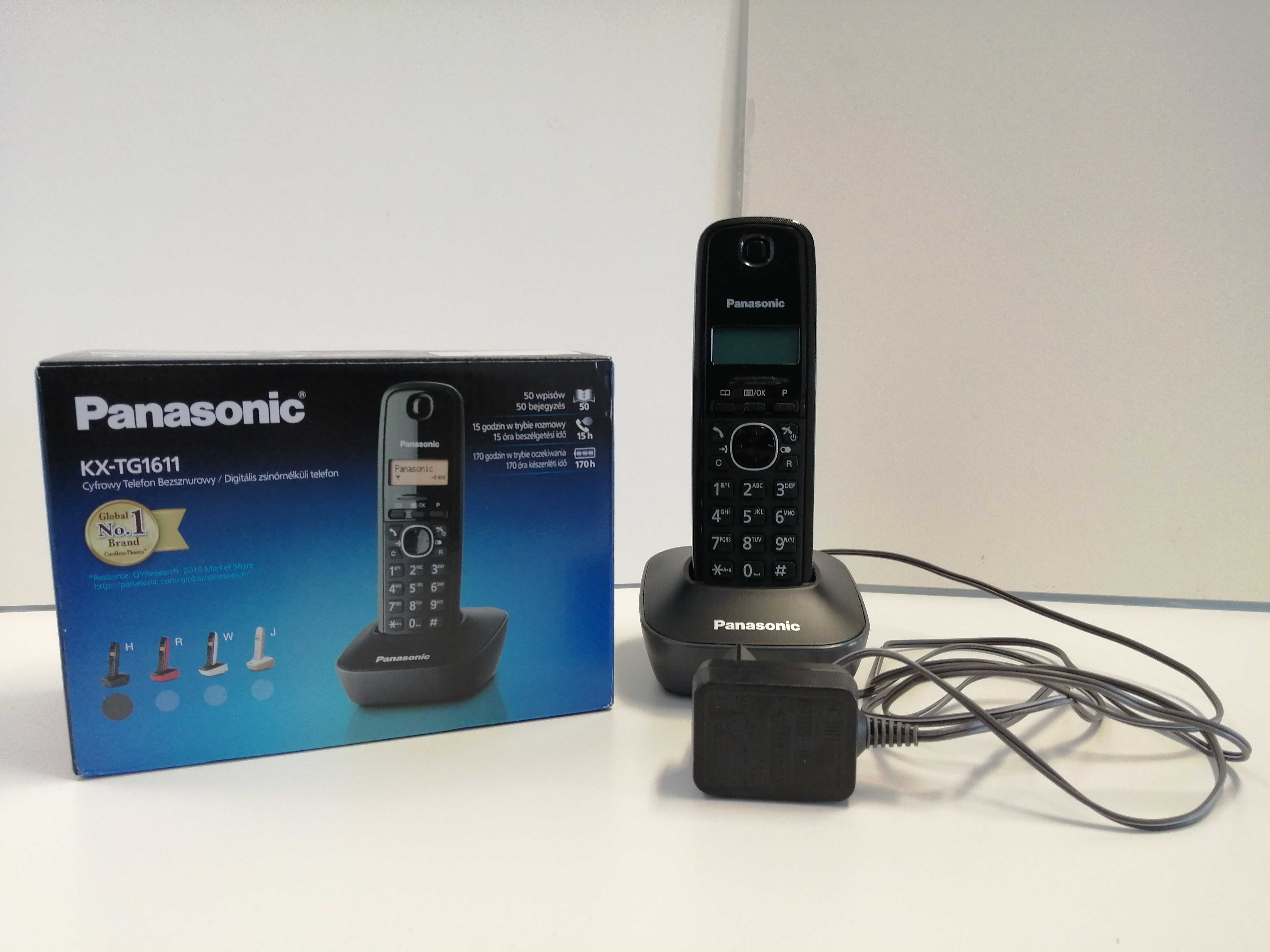 Cyfrowy Telefon Bezsznurowy PANASONIC KX-TG1611