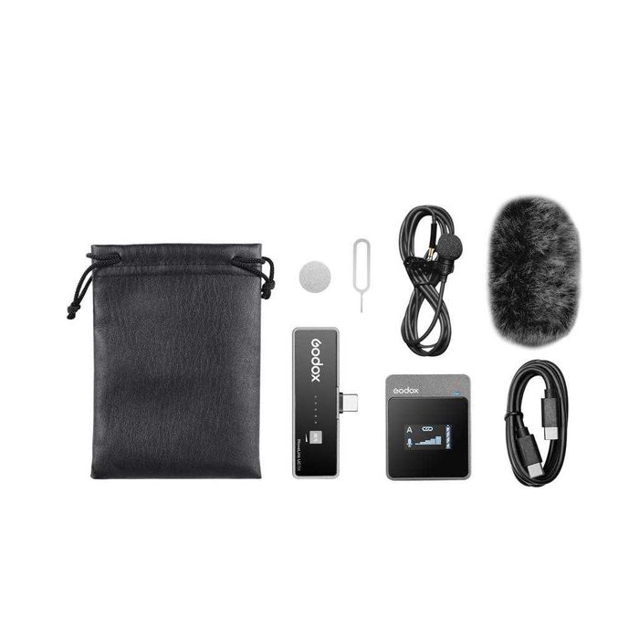 Мікрофон Godox MoveLink UC1 Type-C петлічка радіосистема dji