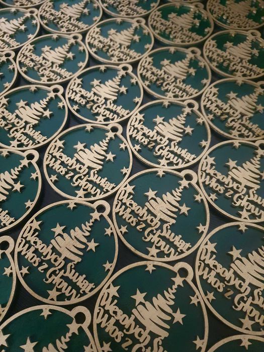 Zawieszki na choinkę jako podziękowania,upominek dla gości,pracowników