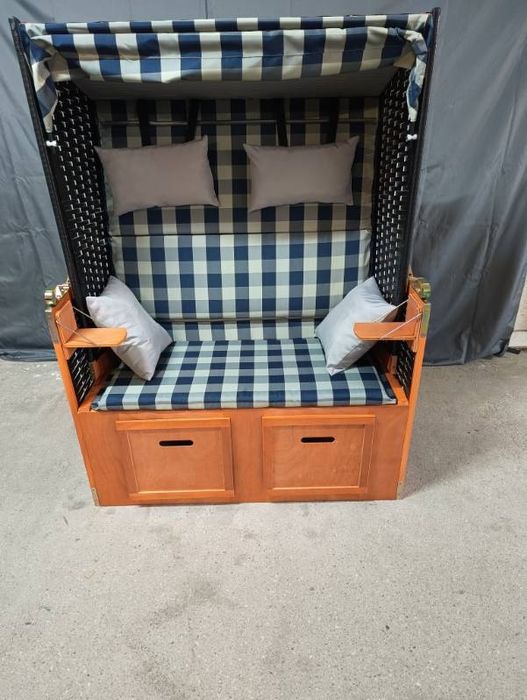 Kosz plazowy, ogrodowy. Leżak na ogród.