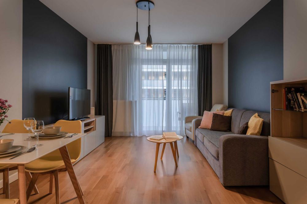 Przytulny apartament z tarasem 55 m Wrocław *Gwiaździsta 12*