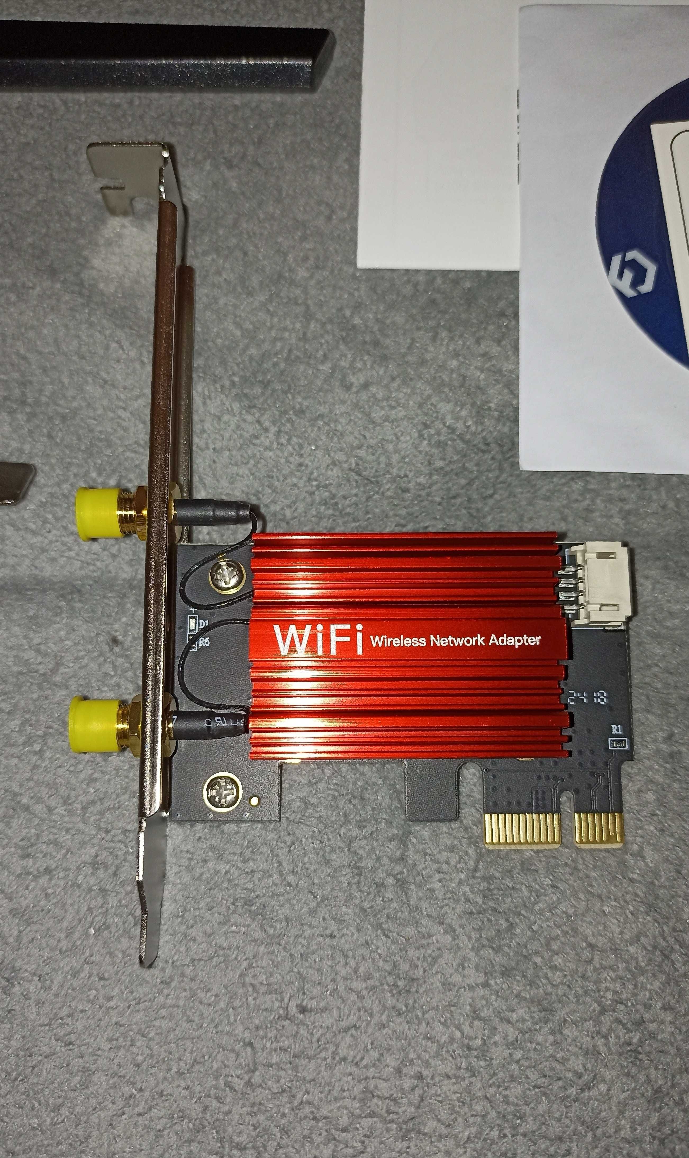Wi-Fi адаптер FENVI 1200Mbps PCI-E 2.4Ghz/5Ghz (+Bluetooth 4.0)