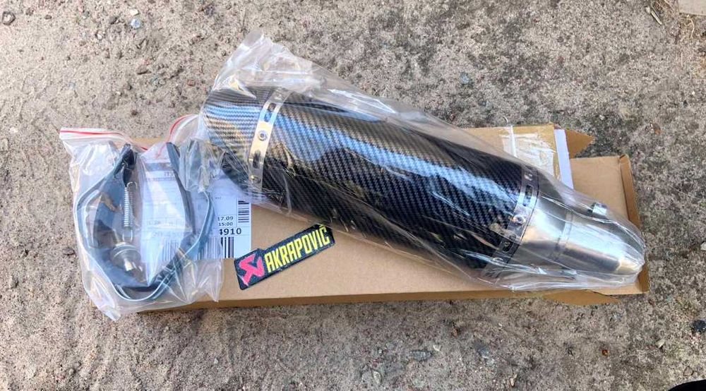 АКрапович Прямоток на мотоцикл мопед піт байк