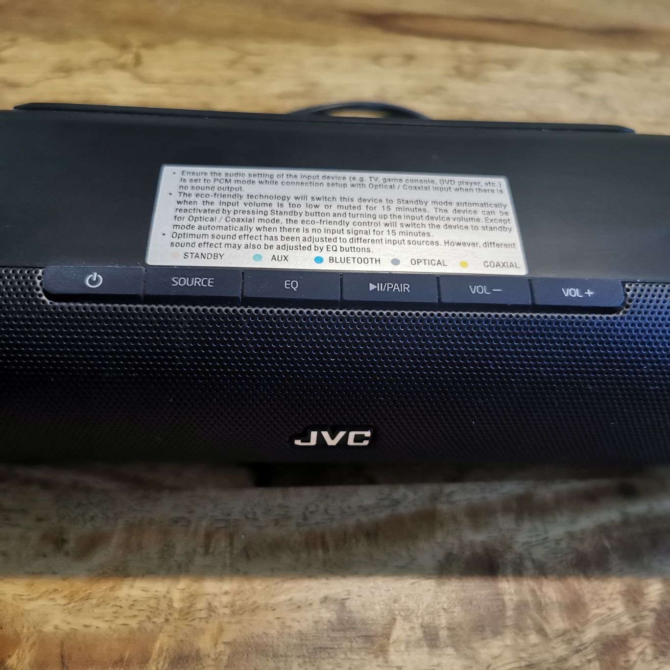 Soundbar JVC TH-D227B + pilot