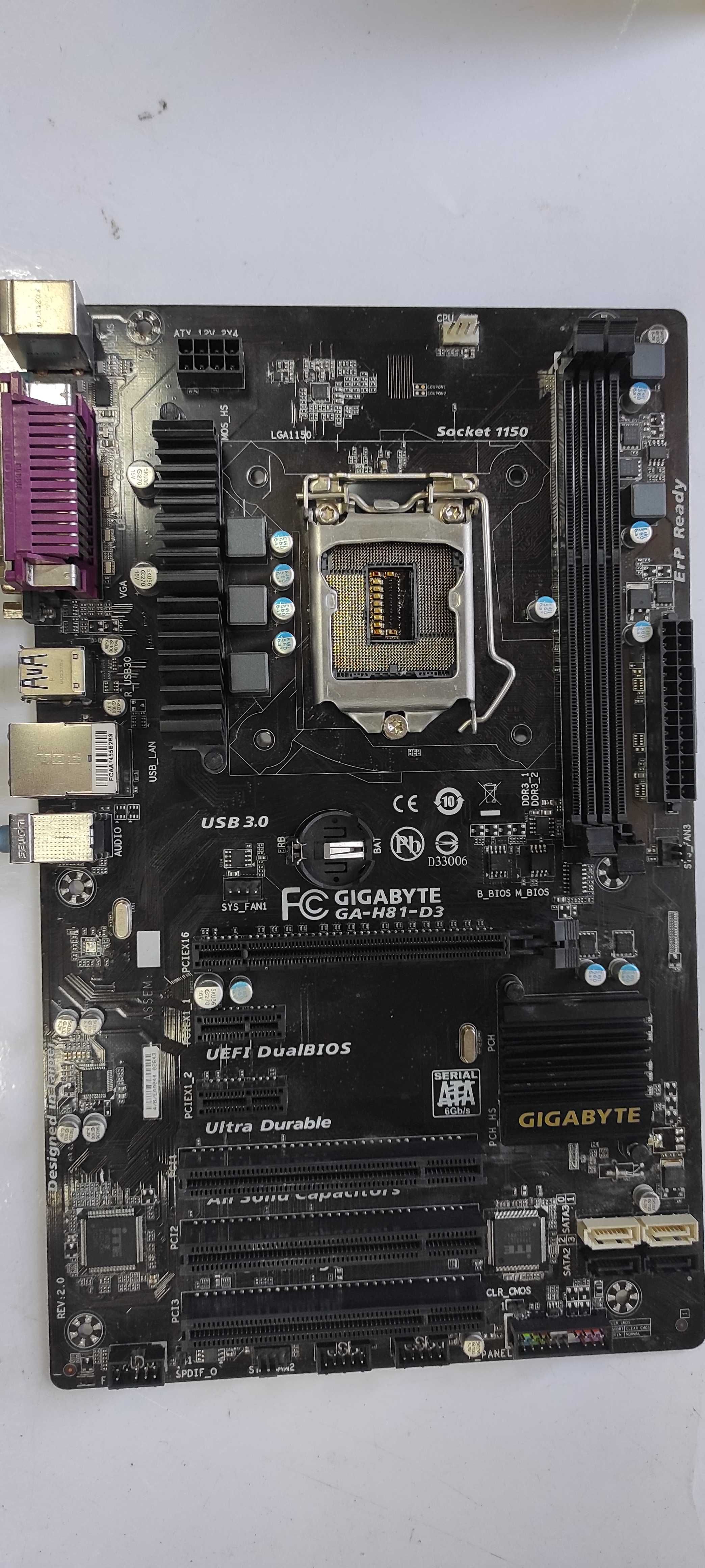 Материнская плата Gigabyte GA-H81-D3
