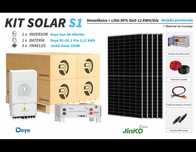 Kit de lítio Deye S1 12 kWh/dia com bateria de 5,12 kWh 90% DOD