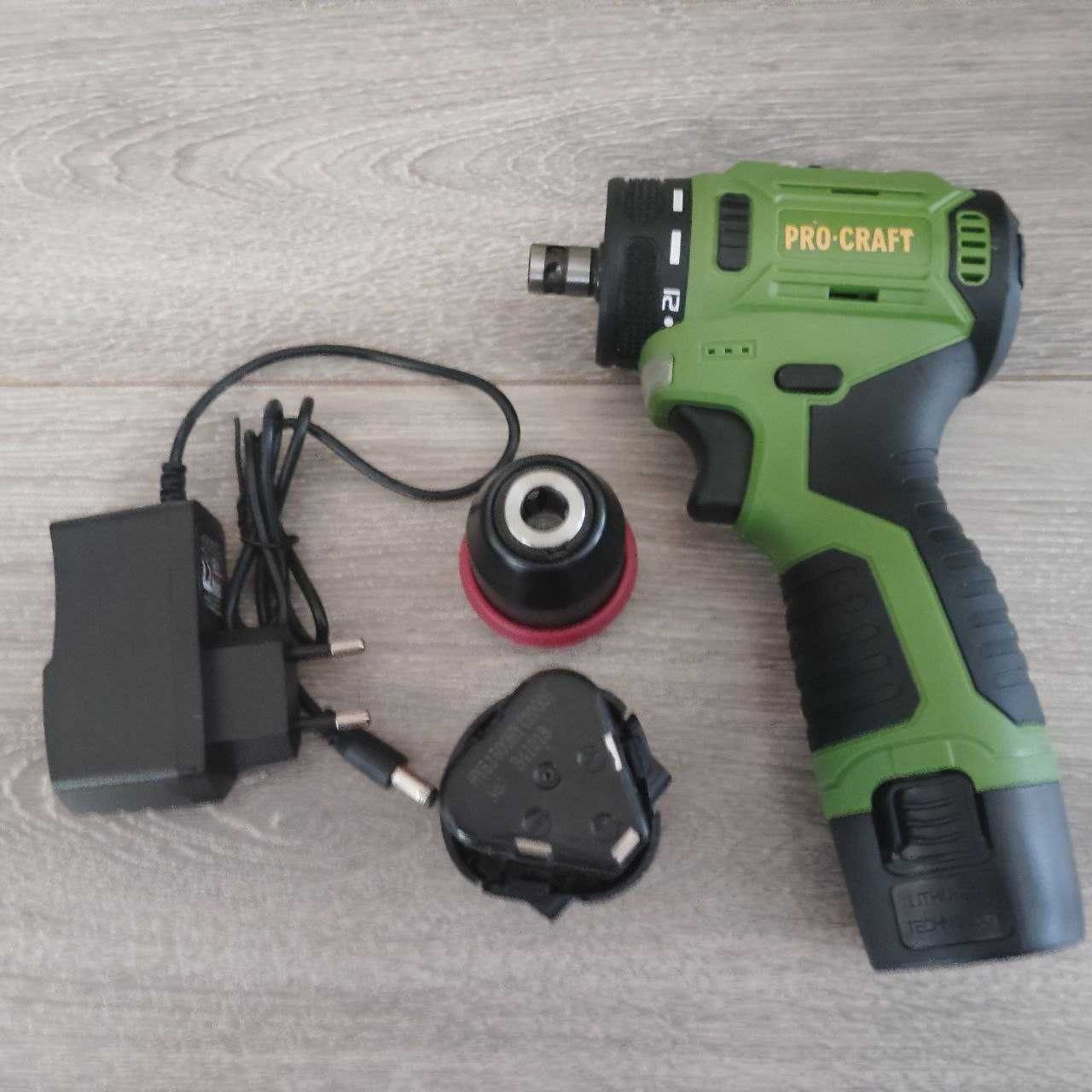 Шуруповерт  безщітковий PROCRAFT PA12Pro DFR