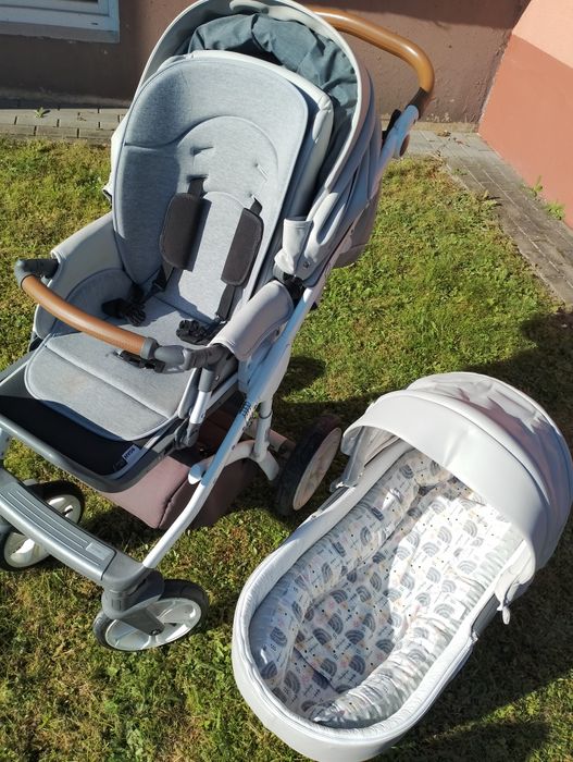 Wózek 2 w 1 pompowane koła