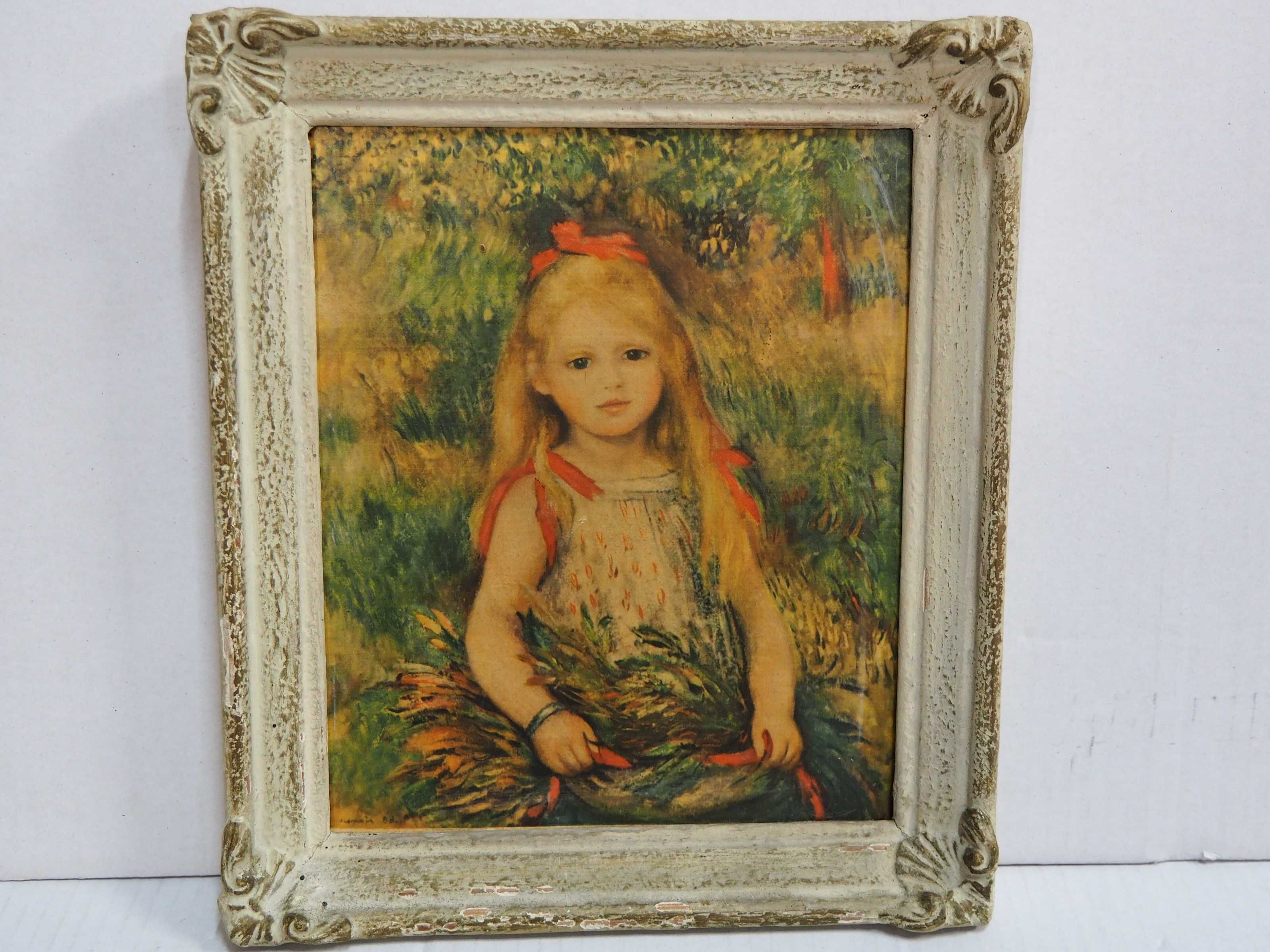 Obraz druk Auguste Renoir young girl with sheaf lata 50-60