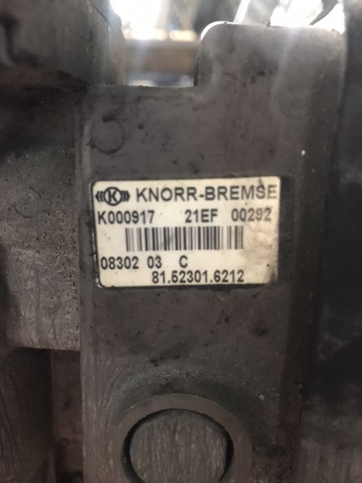 Модулятор кран управління тормозами прицепа WABCO, KNORR-BREMSE